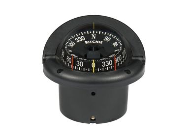 Ritchie HF-743 Helmsman Kompas (voor boten tot 10,5 m) (zwart/wit)