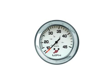 Mercury Quicksilver Flagship Speedometer [Range 10‑45 MPH to 0‑100 MPH &  10‑ 50 Knot] 
