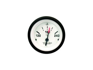 Mercury Quicksilver Admiral Water Temperature Gauge [100 Deg.‑220 Deg. or 100 Deg.‑240 Deg.] (895287Q21, 895287Q22)