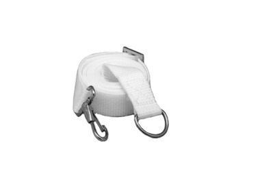 Verstelbare nylon band zwart of wit 1.8 m