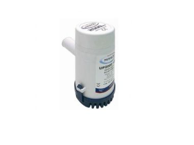 Bilgepomp 126 l/m / 2000gph 12 V / 12 A slang 31,88 mm