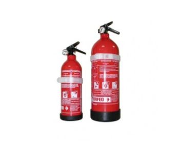 Droge poeder brandblusser 1 of 2 kg