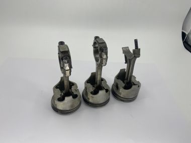 USED: set 3x GM Mercruiser/Volvo/OMC General Motor Piston 14006722 + connecting rod 8164T