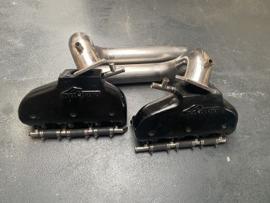 USED:  100% Good: Mercruiser Racing Exhaust System with High Performance Risers 