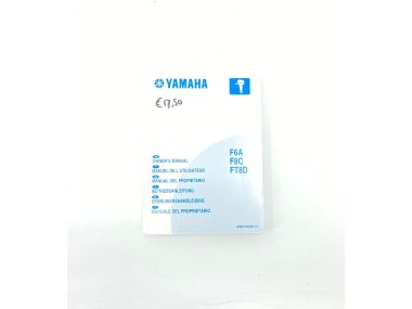 Yamaha Instructieboekje F6A/F8C/FT8D (60R-F8199-74-E0)