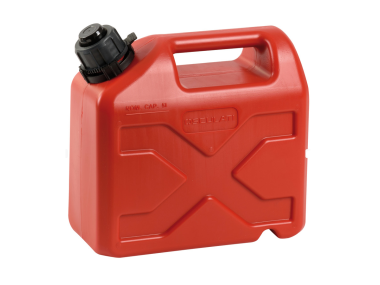 Jerrycan met geavanceerde schenktuit 5/10/20 Liter