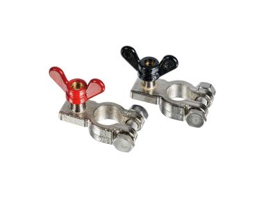 Batterijklemmen / Accuklemmen + en - (kit van 2 stuks)