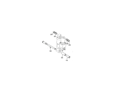 Yamaha Lower Shock Mount Pin (67F-43818-00-00)