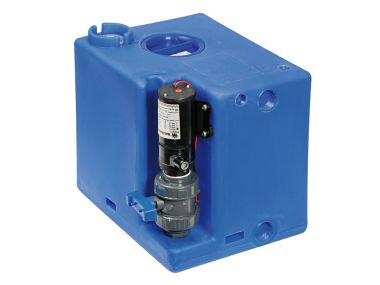 Vuil Water Tank met Pomp