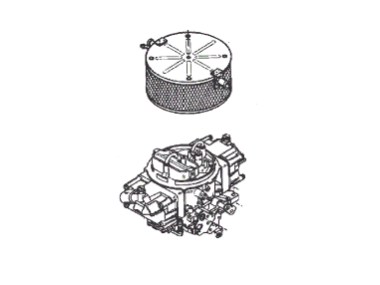 MerCruiser CARBURETOR ASSY 8.6L 540 CID Stroker 8M0094191