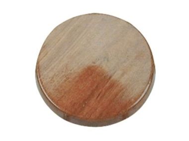 Teak middenkap stuurwiel