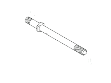 Suzuki / Johnson DF 9.9 / DF15 / DF20  bracketbuis SHAFT, CLAMP BRKT 41130-94JA0 / 41130-89L00 / 5037538