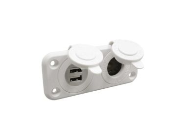 Sigarettenaansteker en Dubbele USB Aansluiting
