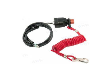 Yamaha / Mercury / Parsun Uitknop met Dodemanskoord 6/30 PK (6E9-82575-02)