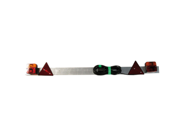 Achterbalk met dynamische LED-verlichting, verstelbaar 110/190 cm