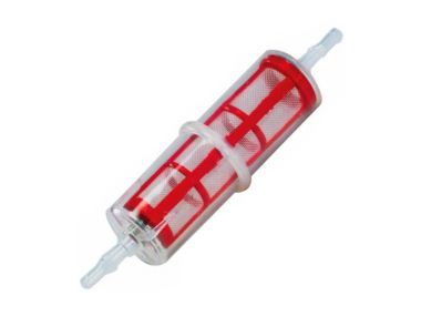 Doorzichtige Plastic In-Line Filter voor Diesel of Benzine