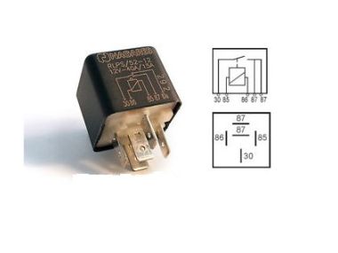 Volvo Penta Relay (12V, 30 Amp.) 2010, 2020, 2030, 2040 30, 31, 40, 41, 42, 102, V8 (876037)