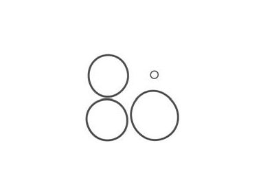 Volvo Penta Oil Cooler Seal Kit (Gas Engines)