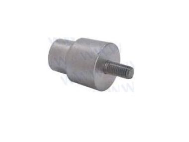 Yanmar zink anode met schroefaansluiting M8 en stalen kern (104211-41300)