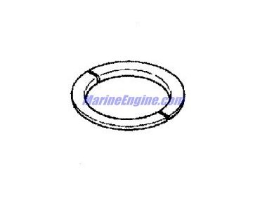 Mercury thrust plate 16204 clamp and swivel bracket