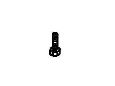 Mercury / Tohatsu staartstuk montage bout screw BOLT 10-879194307