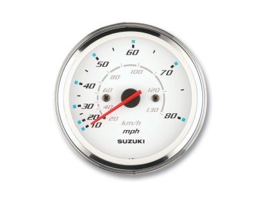 Suzuki Snelheidsmeter 130 km/h & 80 mph (Wit) (34100-93J13)