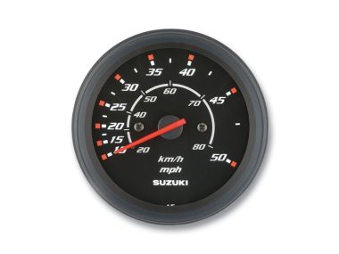 Suzuki Snelheidsmeter 80 km/h & 50 mph (Zwart) (34100-93J22)