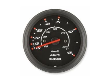 Suzuki Snelheidsmeter 80 km/h & 45 knots (Zwart) (34100-93J42)