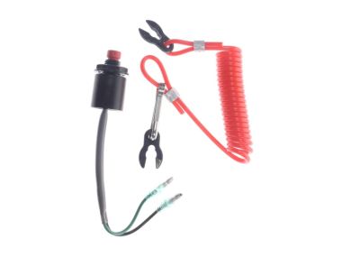 Suzuki / Johnson Evinrude Uitknop & Dodemanskoord (37820-92E03)