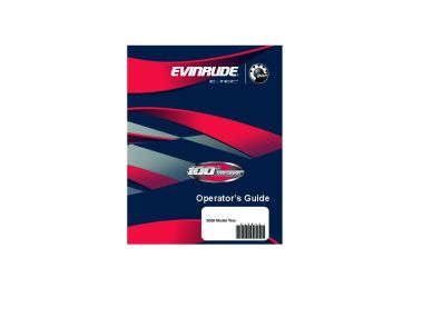 Evinrude E-tec 75 / 90 pk PL, PX, SL, WEL, WEX 2009
