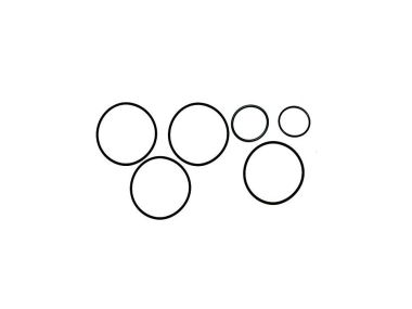 Volvo Penta Heat Exchanger Gasket Kit D2-55C / D2-55D / D2-55F / D2-75A / D2-75B / D2-75C / D2-75F