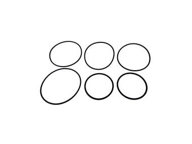 Volvo GASKET KIT AFTERCOOLER Diesel D22; TAMD22P-B