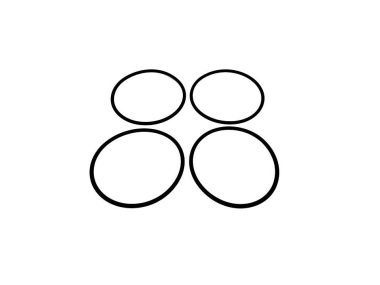 Volvo Penta Oil Cooler Gasket Kit Diesel D22 / MD22L-B / MD22P-B / TAMD22P-B / TMD22B