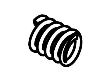 Yamaha/Parsun Twist Spring, Swing Link (PAF15-07090017)
