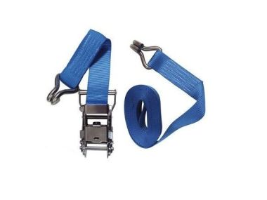Spanband 6 meter J haak 1500 kg RVS
