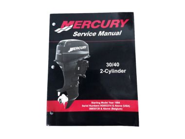 Mercury Service Manual 30 / 40 HP 2-Cyl. 2-Stroke (826148R03)