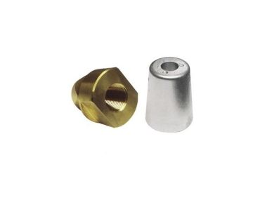 Schroefas anode, zink