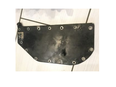OMC Johnson/Evinrude 60/65/70/75 pk COVER, Exhaust manifold / uitlaat deksel 0329834