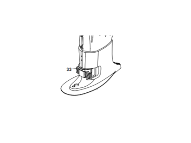 Parsun F40 Upper Casing (L) (PAF40-02000001L)