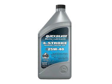 Quicksilver FCW® 25W-40 4-Takt Minerale Marine Motor Olie (geschikt voor alle motoren)