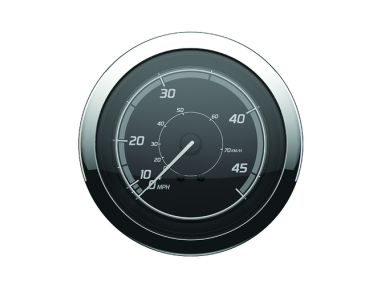 Quicksilver Snelheidsmeter Klassiek (70km/u)