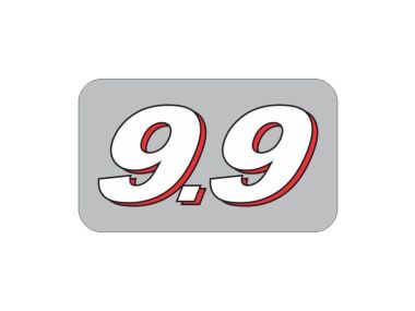 Mercury 9.9 PK Sticker