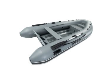 Quicksilver Alu-RIB | Aluminium 3D Bodem | PVC Tube | Donkergrijs