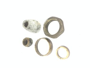 USED: Mercruiser propeller lock nut set Bravo 3