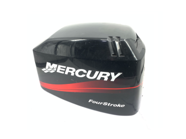 USED: Mercury kap / Top Cowl Assembly 40/50/60 hp - Black (875300T36)