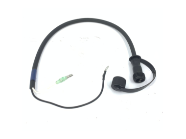 USED: Yamaha stop lanyard wiring 2 pins adapter White male / black eye