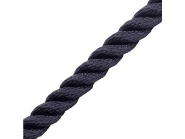 Ankertouw 3-strengs | Blauw | Diameter: 32 mm