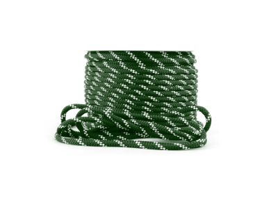 Dubbel Gevlochten Touw 32-strengs | Groen / Wit | Diameter: 10 mm