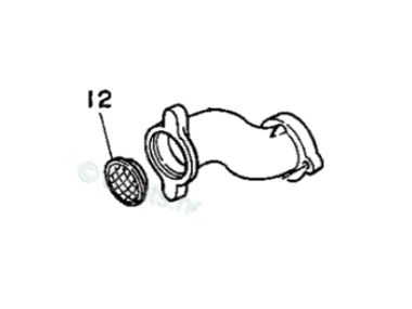 Yamaha Louver (6G8-14478-00-00)