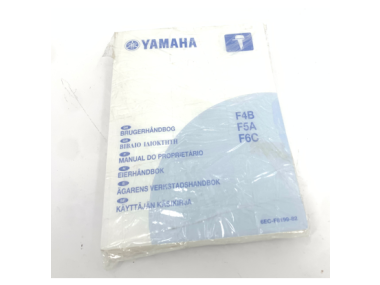 New Manual owner Yamah F4B / F5A / F6C 6EC-F8199-82